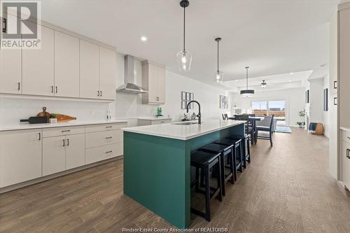 3198 Tullio Drive, Lasalle, ON - Indoor Photo Showing Kitchen With Upgraded Kitchen