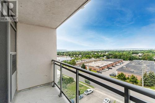 911 - 716 Main Street E, Milton (Old Milton), ON - Outdoor With Balcony With View With Exterior