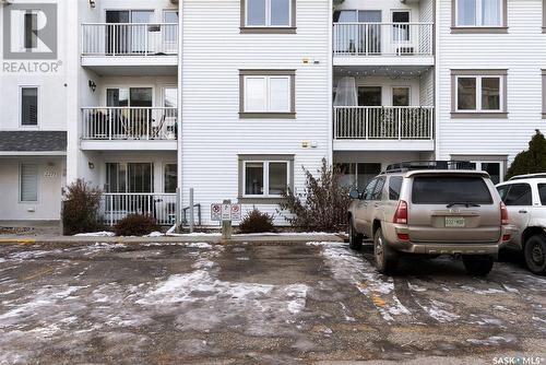 105 2275 Mcintyre Street, Regina, SK - Outdoor With Balcony With Facade