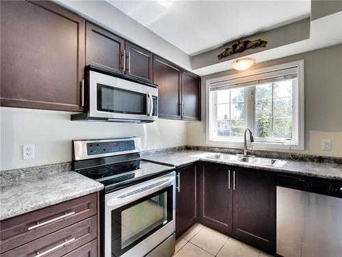 1328 Upper Sherman Avenue|Unit #19, Hamilton, ON - Indoor Photo Showing Kitchen With Double Sink