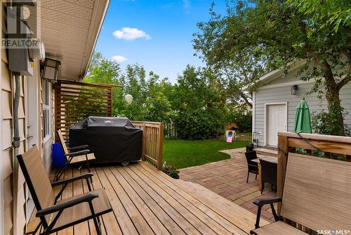 3425 Portnall Avenue, Regina, SK - Outdoor With Deck Patio Veranda With Exterior