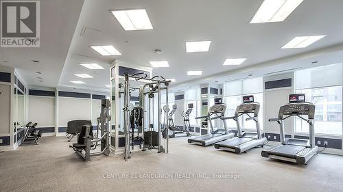 605 - 15 Water Walk Drive, Markham (Unionville), ON - Indoor Photo Showing Gym Room