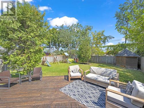 840 Janisse Drive, Windsor, ON - Outdoor With Backyard