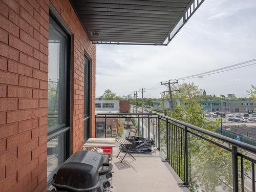 Balcony - 312-2335 Av. Bennett, Montréal (Mercier/Hochelaga-Maisonneuve), QC - Outdoor With Exterior