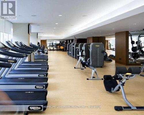 3801 - 180 University Avenue, Toronto, ON - Indoor Photo Showing Gym Room