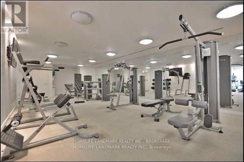 3506 - 225 Webb Drive, Mississauga, ON - Indoor Photo Showing Gym Room