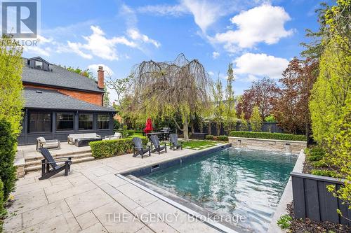 66 Victoria Street, Milton, ON - Outdoor With In Ground Pool