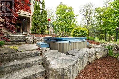10125 Pineview Trail, Milton, ON - Outdoor With Above Ground Pool With Backyard