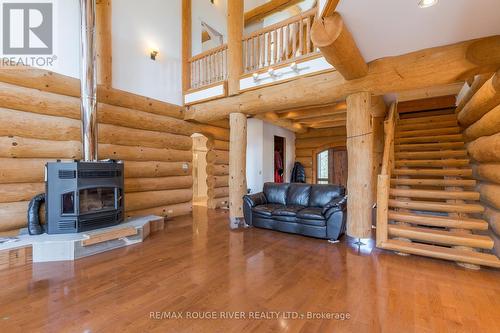 2495 County Road 6 Road, Douro-Dummer, ON - Indoor With Fireplace