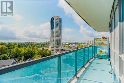 628 - 7161 Yonge Street, Markham, ON - Outdoor With In Ground Pool With Balcony With View