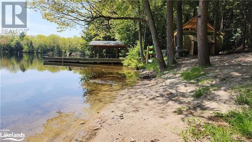 Beach + Hammock! Really makes you want to Relax eh?! - 285 Huron Trail, Port Severn, ON - Outdoor With Body Of Water With View