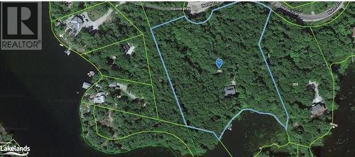 Outline of the property 285 Huron Trail showing The Cottage in the Middle - 285 Huron Trail, Port Severn, ON - Other