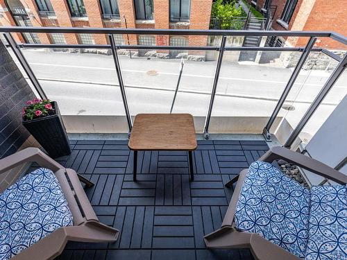 Balcon - 217-1010 Rue William, Montréal (Le Sud-Ouest), QC - Outdoor With Balcony With Exterior