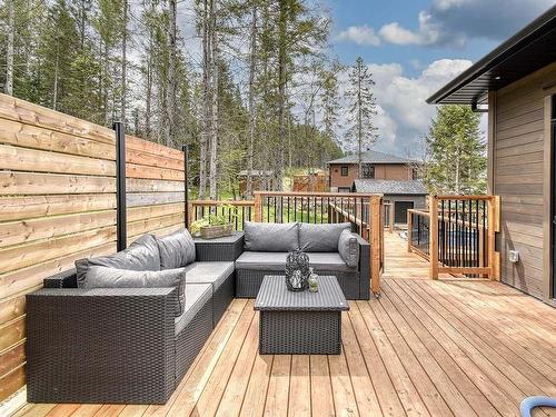 Terrasse - 164 Rue Grandmaison, Mont-Blanc, QC - Outdoor With Deck Patio Veranda With Exterior