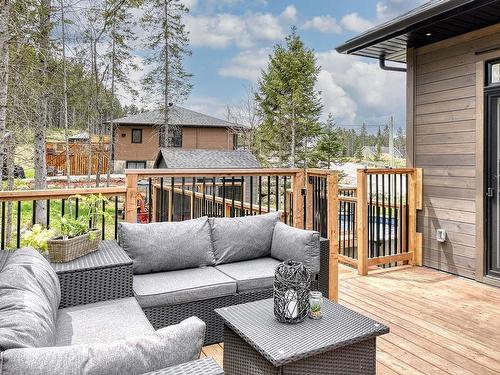 Terrasse - 164 Rue Grandmaison, Mont-Blanc, QC - Outdoor With Deck Patio Veranda With Exterior