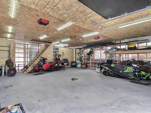 Garage - 24 Ch. Simon-Robitaille, La Corne, QC - Indoor Photo Showing Garage
