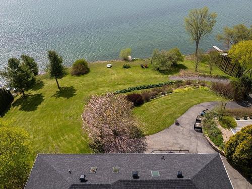 Cour - 227 Ch. Du Fleuve, Pointe-Des-Cascades, QC - Outdoor With Body Of Water With View