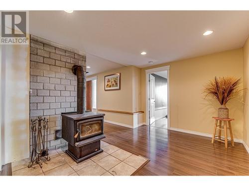 4851 Lansdowne Road, Armstrong, BC - Indoor With Fireplace