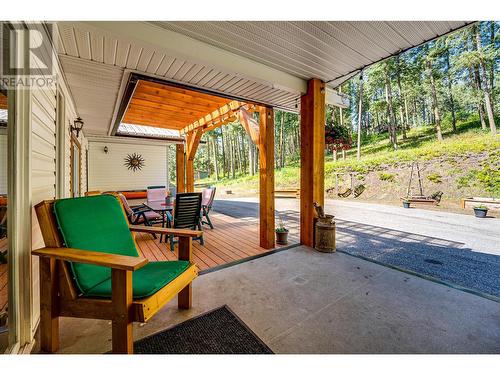 4851 Lansdowne Road, Armstrong, BC - Outdoor With Deck Patio Veranda With Exterior