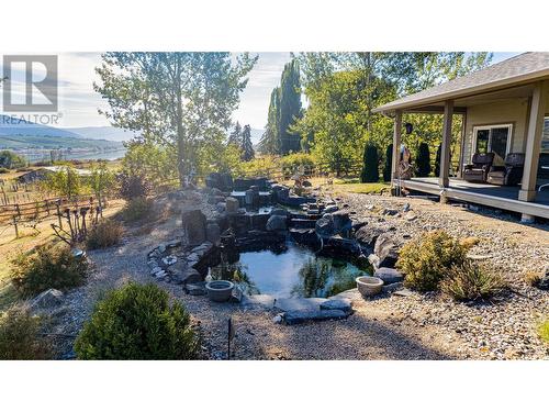 7937 Old Kamloops Road, Vernon, BC - Outdoor With Deck Patio Veranda With View