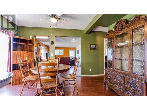 7937 Old Kamloops Road, Vernon, BC - Indoor Photo Showing Dining Room