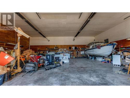 7937 Old Kamloops Road, Vernon, BC - Indoor Photo Showing Garage