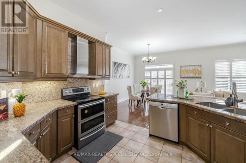 12 Saint Hubert Drive, Brampton, ON - Indoor Photo Showing Kitchen With Stainless Steel Kitchen With Double Sink