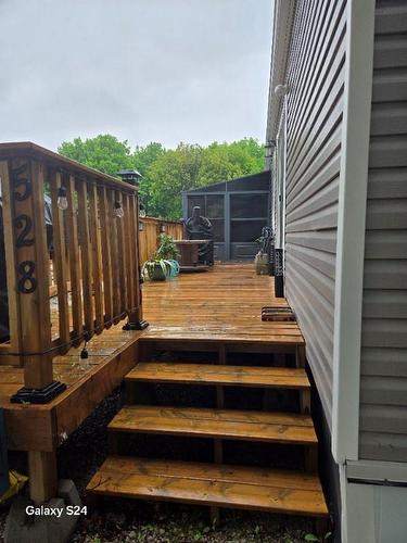 99 Fourth Concession Road|Unit #528, Burford, ON - Outdoor With Deck Patio Veranda With Exterior