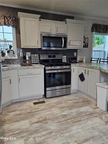 99 Fourth Concession Road|Unit #528, Burford, ON - Indoor Photo Showing Kitchen