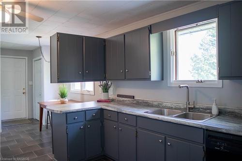 291 Huron Road, Red Bay, ON - Indoor Photo Showing Kitchen With Double Sink