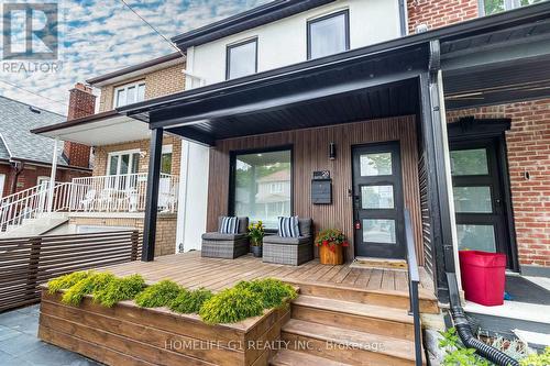 28 Guestville Avenue, Toronto, ON - Outdoor With Deck Patio Veranda