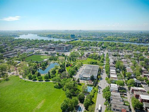 Aerial photo - 10597 Rue St-Hubert, Montréal (Ahuntsic-Cartierville), QC - Outdoor With View