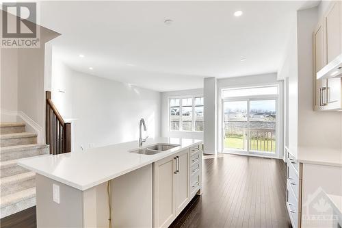 343 Kanashtage Terrace, Ottawa, ON - Indoor Photo Showing Kitchen With Double Sink