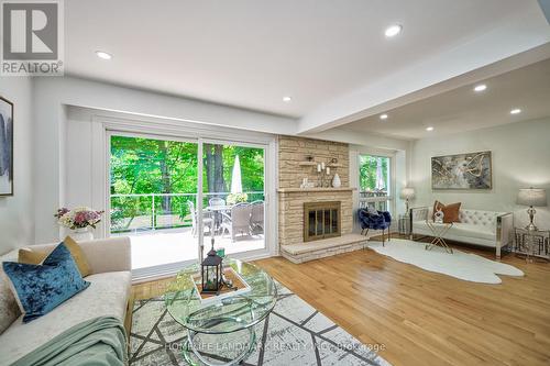272 Goldenwood Road, Toronto, ON - Indoor Photo Showing Living Room With Fireplace
