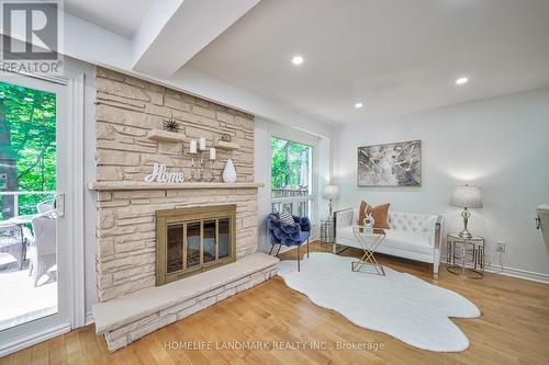 272 Goldenwood Road, Toronto, ON - Indoor Photo Showing Living Room With Fireplace