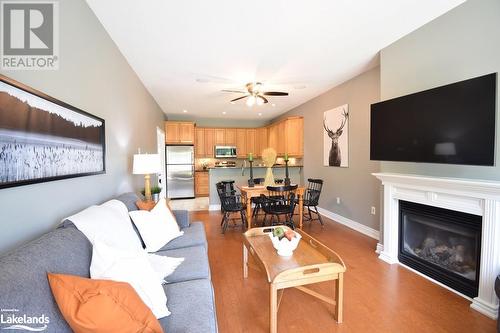 38 Webb Circle, Haliburton, ON - Indoor Photo Showing Living Room With Fireplace