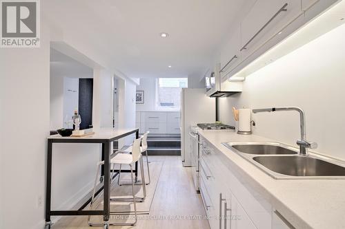 86 Geary Avenue, Toronto, ON - Indoor Photo Showing Kitchen With Double Sink