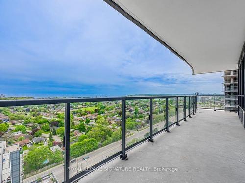 2504-1455 Celebration Dr, Pickering, ON - Outdoor With Balcony With View With Exterior