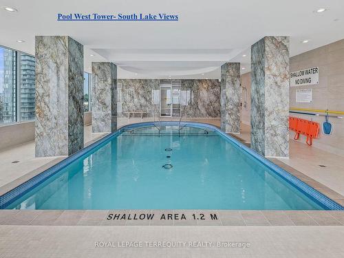3906W-1928 Lake Shore Blvd W, Toronto, ON - Indoor Photo Showing Other Room With In Ground Pool