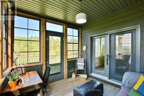 355310 Blue Mountains Euphrasia Line W, Grey Highlands, ON - Outdoor With Deck Patio Veranda With Exterior