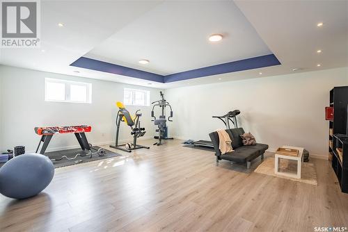 11 Stoney Ridge Place, North Battleford Rm No. 437, SK - Indoor Photo Showing Gym Room