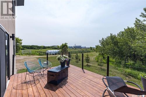 11 Stoney Ridge Place, North Battleford Rm No. 437, SK - Outdoor With Deck Patio Veranda With View