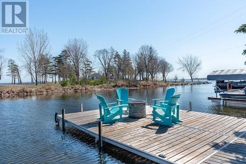 6810 St Francis Lane Private, Summerstown, ON - Outdoor With Body Of Water With Deck Patio Veranda