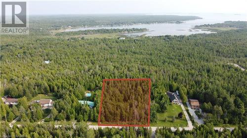 Lines to illustrate the boundaries - not to scale - Part Lot 5 Whiskey Harbour Road, North Bruce Peninsula, ON 