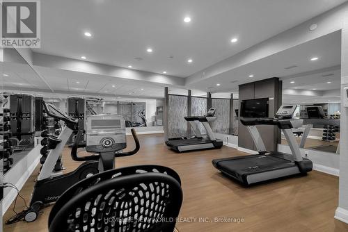 313 - 58 Adam Sellers Street, Markham, ON - Indoor Photo Showing Gym Room