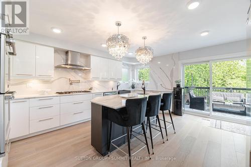 24 Oak Street, Halton Hills, ON - Indoor Photo Showing Kitchen With Upgraded Kitchen
