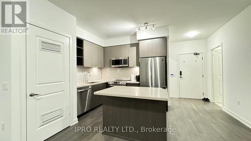 1710 - 4675 Metcalfe Avenue, Mississauga, ON - Indoor Photo Showing Kitchen With Upgraded Kitchen