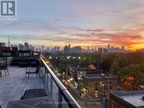 307 - 899 Queen Street E, Toronto, ON - Outdoor With Balcony With View