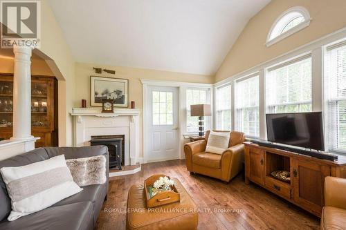 21 Storms Lane, Prince Edward County, ON - Indoor Photo Showing Living Room With Fireplace