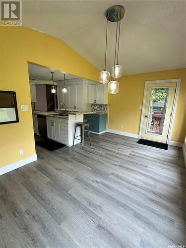 303 2Nd Avenue, Humboldt, SK - Indoor Photo Showing Kitchen With Double Sink